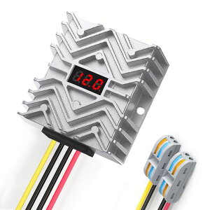 LED�f�B�X�v���C��MCU24v-12v�~���R���o�[�^�A�[�q��t���A����16AWG�d���A�h��DC-DC�d���A�g���b�N�A�g���[���[�A�\�[���[�Ɏg�p