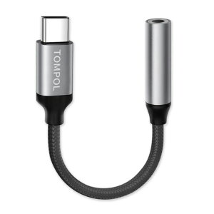 �C���z���W���b�N�^�C�vc�yHi-Fi�����zUSB-Cto3.5mm�C���z���W���b�N�ϊ��A�_�v�^�[�n�C���]����DAC����24bit/96kHz�Ή����ʒ���/�ʘb/���y�Ή����ϋv�P�[�u��iPhone17/16/15�AiPad