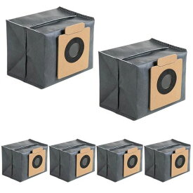 6パック交換用ダストバッグeufyX8Pro/X10ProOmniロボット真空セルフエンプティステーションアクセサリー