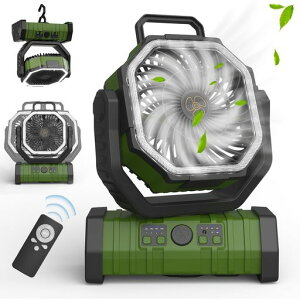 Issufel�L�����v��@�A�E�g�h�A�[�d���y20000mAh�����t�@���z�ő�65���ԘA���g�p����4�i�K���ߒ������͎�����U�胊���R���t���^�C�}�[�@�\32��LED���C�gDC���[�^�[�ᑛ�����@�\�݂艺���c
