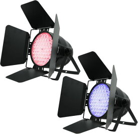 BETOPPERステージライト遮光板付き54x4W4in1RGBWLED舞台照明CRI/RA 90撮影録画超高輝度5000Lmスポット調光ディスコライトパーdjカラオケパーティーDMX5124/8CH専門設備高輝度音声連動
