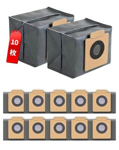 Javonix eufy X8 Pro/ X10 Pro Omni���{�b�g�|���@ �_�X�g�o�b�O 10�� �����p �S�~�p�b�N �A���J�[ ���[�t�B�[�|���@ �Ή� ���p�b�N �A�N�Z�T���[ ���Օi ���L���H (10����)