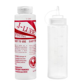 J-LUBEFISTINGパウダーを水と混ぜる1本のボトルで16ガロン以上/60リットル以上の潤滑剤10オンス+スクイーズボトル500ml(1)