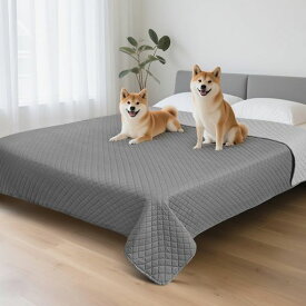 BOOMAGU漏れ防止防水カバーベッド滑り止め防水シーツシングルダブルベッド犬猫用ベッドカバー防水ソファー防水シート家具プロテクター丸ごと洗える噛み耐性速乾消臭防ダニ抗菌加工大…