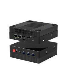 YCTipcミニPCRyzen75800H[2つLANポート]8GBDDR4256GBNVMeSSDMiniPC8C/16T最大4.4GHzWiFi6/Bluetooth5.2/デュアルチャネル小型PC