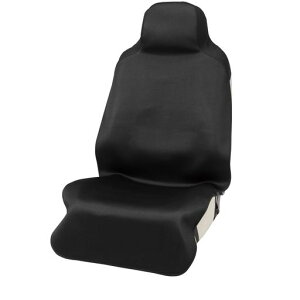 ボンフォーム(BONFORM)シートカバーメッシュネオ抗菌防水前席1枚ブラック4118-10BK