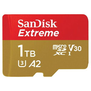SanDisk MicroSDXC UHS-I Card 1TB Extreme Ultra High Speed Type (Read Up to 190MB/s / Write Up to 130MB/s) SanDisk Extreme