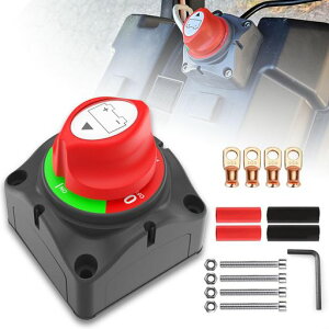 �o�b�e���[�ؒf�X�C�b�`12V24V48V�}�X�^�[�A�C�\���[�^�[�J�b�g�I�t�X�C�b�`�p�}�����{�[�g�J�[�g���b�NATVRV�ԗ��L�����s���O�J�[�g���[���[(�I��/�I�t)