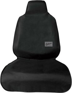 ボンフォーム(BONFORM)シートカバーファインテックスEXワイドサイズ防水撥水前席1枚ブラック4092-10BK