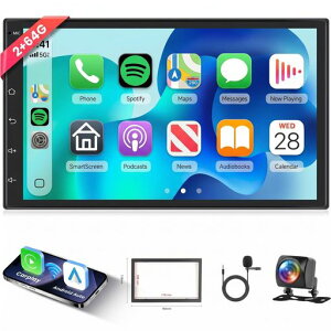 Hodozzy2GB+64GB�J�[���W�IAndroidGPS��Navi�̃A���h���C�h����Carplay�AAndroidAuto�A7�C���`�̃^�b�`�X�N���[��1080P�X�N���[��2Din�J�[�X�e���I�̃��W�I�A
