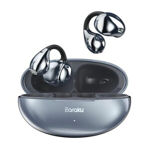 �y���������`�E�A�N�Z���o�zEaraku SoundClip �C���[�J�t�C���z�� �I�[�v���C���[ ���C�����X Bluetooth (�O���[)