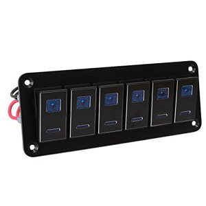 6�A�h���{�[�g�X�C�b�`�A���~�j�E������12V-24VDC�����ԃI�[�g�o�C�o�X�{�[�g�h�o�I���I�t�g�O���X�C�b�`�}�������b�J�[�X�C�b�`�p�l��6�A5�s��