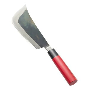 吉利野菜包丁F型ケース付収穫包丁国産日本製赤柄鉄鋼キャベツレタス白菜ブロッコリーなどに