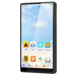 MP3プレーヤーAndroid94.7インチBluetoothWiFi1080P2500mAhバッテリー80GBフルタッチスクリーン音楽検索日本語キーボード対応512GB拡張可能MP4プレーヤーSpotifyAudible