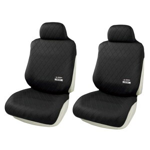 ボンフォーム(BONFORM)シートカバーファインドライ軽/普通車前席2枚セットブラック4022-70BK