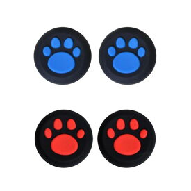 4個セット猫の爪親指グリップキャップジョイスティックカバーアナログスティックカバーL/Rセンサーコントロールキャップ素材滑り止め保護カバー