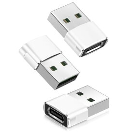BasesailorUSBCメスからUSBオス変換アダプター3パック、が対応可能iPhone1615141312MiniProMaxミニプロマックス、Airpods3iPad10Air、SamsungGalaxy
