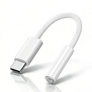 �y�n�C���]�Ή� DAC ���ځz usb c �C���z���W���b�N �ϊ� �^�C�vc usb type-c 3.5mm �ϊ��A�_�v�^ 24bit/96KHz 3 �� / 4 �ɑΉ� ���ʒ����E�ʘb�Ή� �i�C�����҂݃P�[�u�� �ϋ���30,000�� ���ϋv�P�[�u��