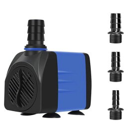Selato水中ポンプ小型25W給水・排水・循環用静音最大流量1500L/H流量調整可能最大揚程2M(ブルー)