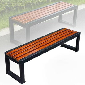 ガーデンベンチ屋外ガーデンチェア耐荷重約400kg幅120x奥行き40x高さ45.5cm防蝕木材パークベンチ庭のチェアベランダテラス屋外休憩所に適した