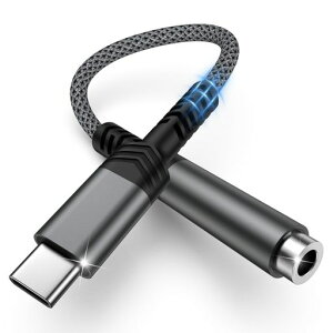 USB-Cto3.5mm�C���z���W���b�N�ϊ��^�C�vc4�ɃI�[�f�B�I�ϊ��A�_�v�^�[�n�C���]�Ή��w�b�h�Z�b�g�}�C�NDAC���ډ��ʒ���/�ʘb/���y�Ή��i�C�����҂ݍ��ϋv��iPhone17/16/15/iPad