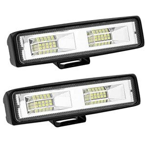 Ygmylandbb��Ɠ����[�N���C�gLED���C�g�o�[20W�X�|�b�g�����v�O�Ɠ�led��12v-24v�L�p�Ɩ��g�U�^�C�v�o�b�N�f�b�L��ނ�2����(1)