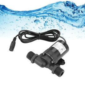 dc12vウォーターポンプ水中ポンプdc12vJt-660DDCブラシレスウォーターポンプ、水循環ポンプ小型ポンプ4点ねじ込み式ポートブースターポンプ床暖房暖房循環水ポンプ12V-40°C〜100°C水中ポンプ…
