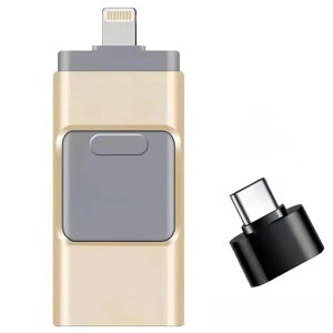 512GBiPhone�ɑΉ�����USB�������ʐ^�ۑ��ʐ^�𒼐�USB�ɓ]���ł���4-in-1�t���b�V���������l�CUSB���ʑ}���X�}�[�g�t�H��USB�������t���b�V���h���C�uAndroid�Ή��p�\�R��USB������