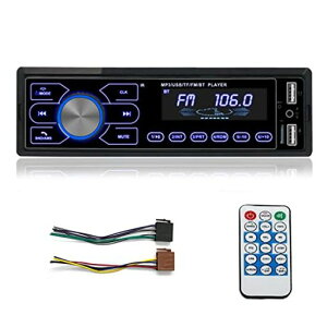 Eaglerich1Din�J�[���W�I12V�^�b�`�{�^��Bluetooth�n���Y�t���[�ʘbFMAUXSD�AU�f�B�X�N�̏[�d�Ɠǂݎ��p2USB�AEQ�A���ԕ\���A���@�\��MP3�v���[���[