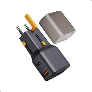 VOLTME�C�O�ϊ��v���O�S���E�Ή�35W2USB�|�[�g�R���Z���g�}���`�ϊ��v���O�C�O���s�p�[�d��USB-C&USB-A�|�[�g�t��A/O/BF/C�^�C�v�d���ϊ��A�_�v�^�[