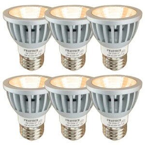 Fwaytechled�X�|�b�g���C�ge26���p15�xCOB7WJDR��50AC100V�����Ή�LED�n���Q���d���`60W~75W���������Ή��_�C�N���n���Q��6�Z�b�g(�d���F����(2700K)�{�̋�(���p15�x)