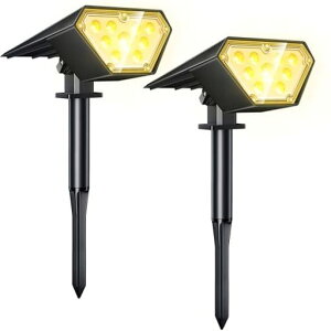 NFESOLAR�\�[���[�K�[�f�����C�g�X�|�b�g���C�g�\�[���[���C�g���O�뉀�Ɩ����ÃZ���T�[�����_��/����2200mAh��e��IP67�h���h�Ɩh�Ж�Ԏ����_��/���Ԏ��������n�������^�p�X�Ő�/�ԓ�/�ǁc