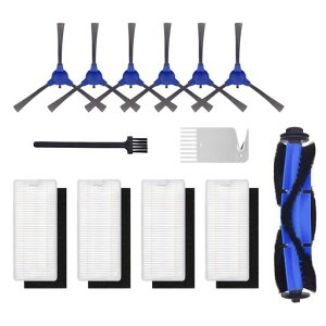 NeutopEufyRoboVac11SRoboVac30C15C�����p�A�N�Z�T���[13�Z�b�gEufyRoboVac11S/15C/30C/15T�Ή����C���u���V�t�B���^�[�T�C�h�u���V���Օi�Z�b�g