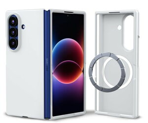QOUNVYW�Ή�GalaxyZFold7�p�P�[�XMagnetic�Ή��}�O�l�b�g����SC-56F/SCG34�p�ϏՌ�PC�f�ޔ��^�y�ʎ����₷���M�����N�V�[Z�t�H�[���h75G�p�J�o�[�܂��݃V���v���������
