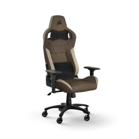 CORSAIRT-3RUSHV2Brown2023新モデル日本限定色ゲーミングチェアオフィス/デスクチェアゲーム用リクライニングパソコンチェアPUレザー高さ調整【ブラウン】CF-9010061-WW