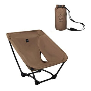 アウトドアチェア折りたたみわずか650gの超軽量設計【耐荷重120kg】キャンプ椅子収納袋付属キャンプお釣り登山携帯便利ポータブル椅子(カーキ色フローリングチェア)