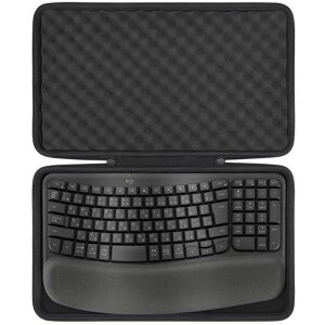 co2CREA �Ή� Logicool ���W�N�[�� WAVE KEYS K820�L�[�{�[�h+�}�E�X M575��p���[�P�[�X �u���b�N(�P�[�X�̂�)