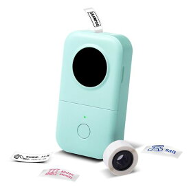 PhomemoD30Bluetoothラベルプリンターラベルライター貼り機【6mm-15mm幅テープ】感熱小型充電式シールプリンタースマホ対応テープライター整理収納/名前/ギフト/値札シール/調味料に適用Androidi…
