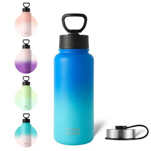 BOTTLE BOTTLE 1000ML ���� �q�� �X�e�����X �E�H�[�^�[�{�g�� ������ �X�g���[�t�� �ۉ��ۗ� ��d�\�� �^��f�M �����^�� �u���[