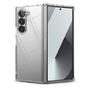 ForSamsungGalaxyZFold7�P�[�X�M�����N�V�[Z�t�H�[���h7SC-56F/SCG34�J�o�[�ylarfbulroc�z�N���X�^���N���A����PC+TPU�f�މ��ϖh�~�w��h�~�ی�J�o�[