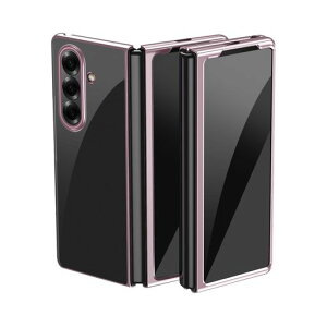 Galaxy Z Fold7��p ���^�y�� �P�[�X �����N���APC 3D�d�t�t���[�� ���C�����X�[�d�Ή� �܂肽���ݎ��蒠�^ �L���L�� �J�o�[ �S���͕ی� �ϏՌ��݌v �����Y�ی� �l�C �ʔ��� ��w�\�� �ω��� �c