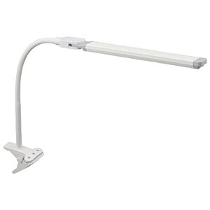 �I�[���d�@ LED�N���b�v���C�g �z���C�g �����F LED �X�^�C���b�V�� �אg ������� �f�X�N���C�g �� �Ǐ��� �w�K�X�^���h �f�X�N�����v �� LTC-LC36-W 06-0985 OHM