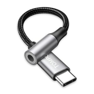 �C���z���W���b�N �^�C�vc�yHi-Fi�����zUSB-C to 3.5mm �C���z���W���b�N �ϊ��A�_�v�^�[ �n�C���]���� DAC���� 24bit/96kHz �Ή� ���ʒ���/�ʘb/���y�Ή� ���ϋv�P�[�u�� iPhone 17/16/15�AiPad