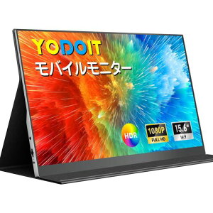 YodoitoCj^[oCfBXvC|[^uj^[yVESA15.6C`1080PFHDTpye-C/miniHDMIJo[tXs[J[Switch/PS4/PS5/XBOX/PC/MacȂǑΉ