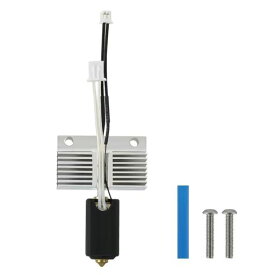 24V80Wセラミックホットエンドキットヒートシンク付きシリコンスリーブElegooNeptune4Plus/Neptune4Max3Dプリンター対応組み立て済み高品質パフォーマンス0.4mmノズル1.75mmフィラメント