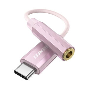 BENFEI�y�n�C���]�����zUSBC�C���z���W���b�N�ϊ�USBC-3.5mm�C���z���ϊ��A�_�v�^�[DAC����24bit/96KHz�Ή�TRRS/4�Ƀi�C�����҂݉��ʒ���/�ʘb/���y�Ή�iPhone15�V���[�Y/iPad