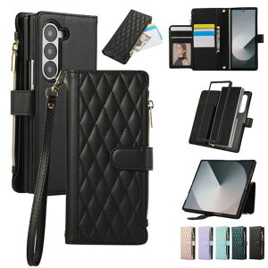 Noaivoky For Samsung Galaxy Z Fold 7 �P�[�X �蒠�^ �M�����N�V�[Z�t�H�[���h7 / SC-56F / SCG34 �X�}�z�P�[�X �V�����_�[ �t�@�X�i�[ SC56F �J�[�h �X�g���b�v GalaxyZFold7 �J�o�[