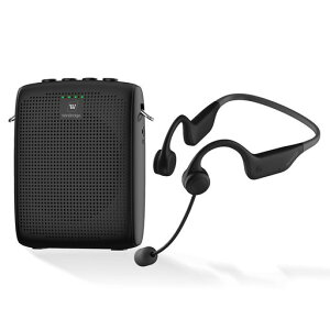 WinBridge拡声器15Wポータブル拡声器小型拡声器耳掛けマイク2600mAhハンズフリースピーカー軽量スピーカーイベント会議先生用講座日本語取扱書付WB007