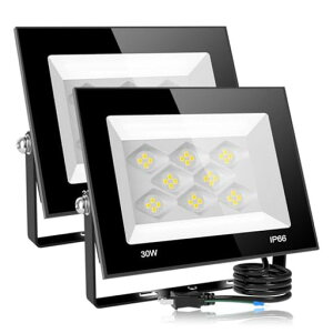 LED30W4000LM[NCgƓIP66hF6500KLEDCgO100VΉPxFRa85ȏȃGl120°LpƖhБ΍PSEF؍ςݓ{戵ty2Zbgz