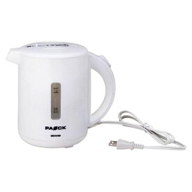 パオック(PAOCK)電気ケトル1.0L900W空炊き防止/横倒れ防止機能付沸騰後自動電源OFF水位窓付コンパクト小型一人暮らしELK-10